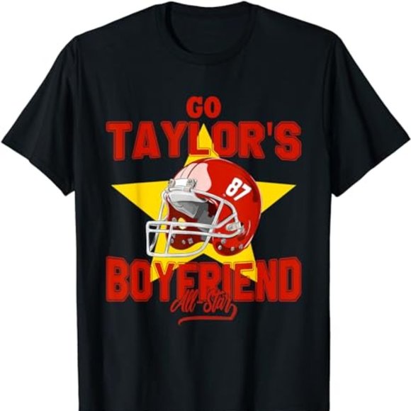 Go Taylors Boyfriend T-Shirt - Picture 1 of 2